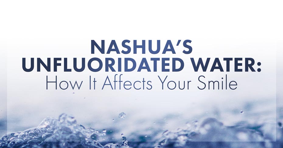 Text in image format: Nashua's unfluoridated water and its impact on dental health